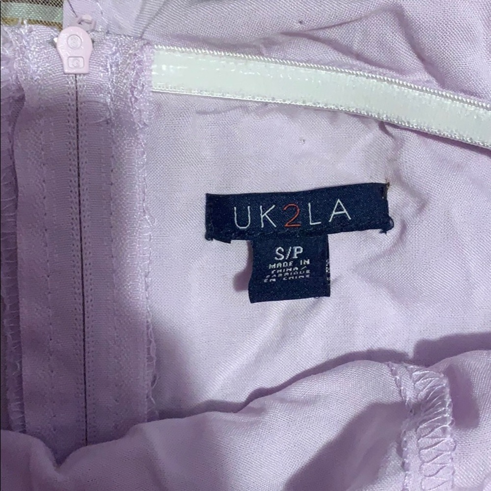 Light Purple Romper - Picture 2 of 3